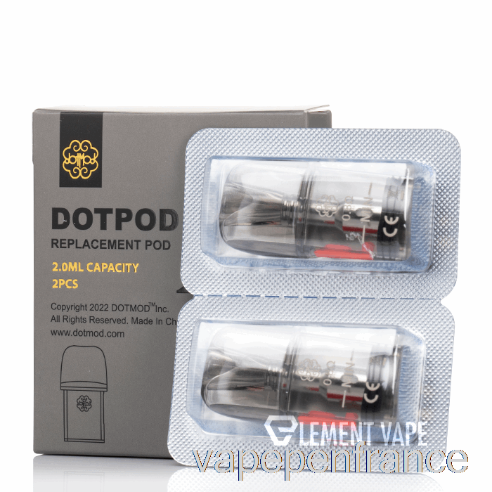 Dotmod Dotpod Nano Dosettes De Remplacement 0,6ohm Dotpod Nano Pods Stylo Vape